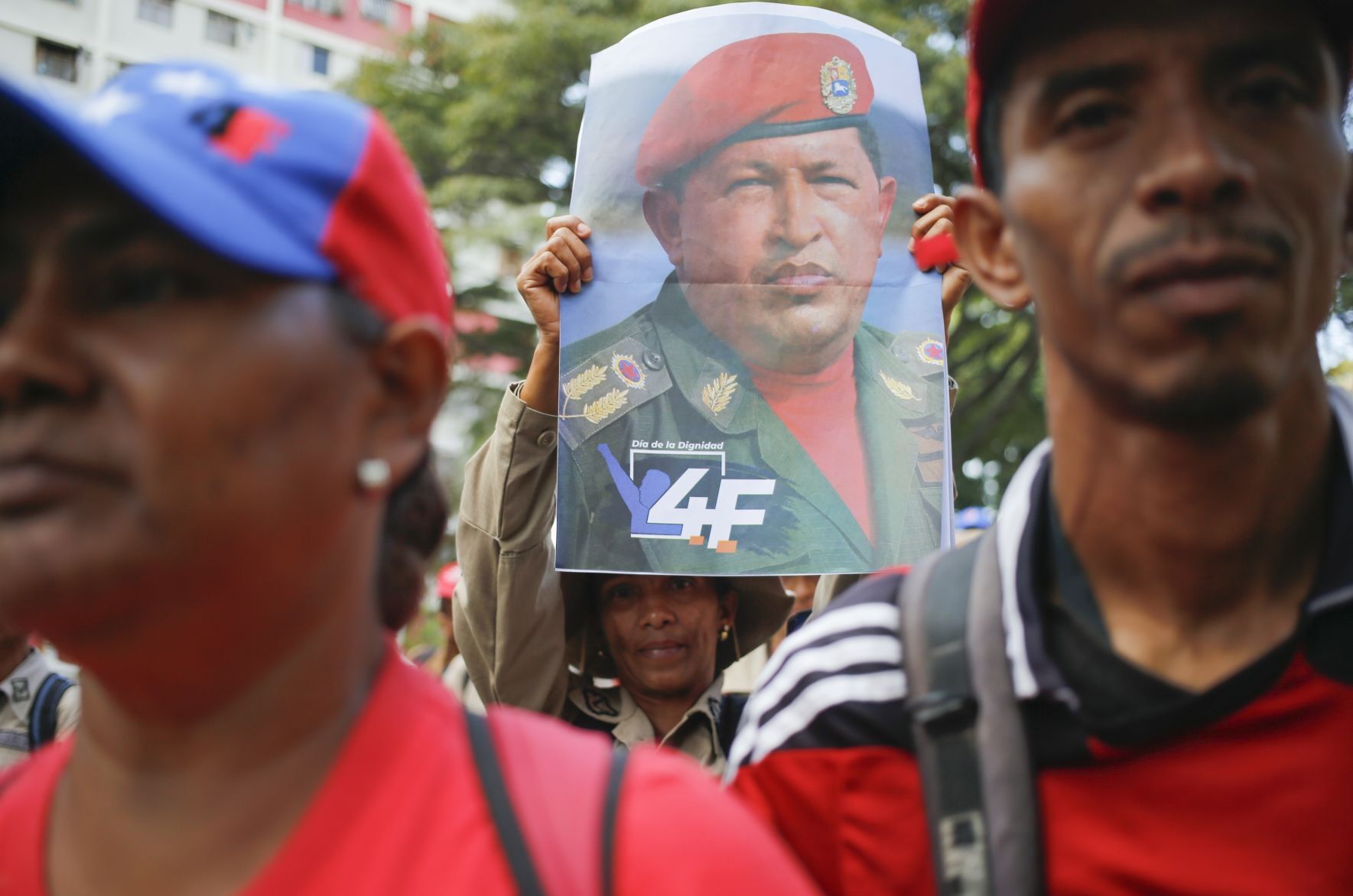 APTOPIX Venezuela Coup Anniversary